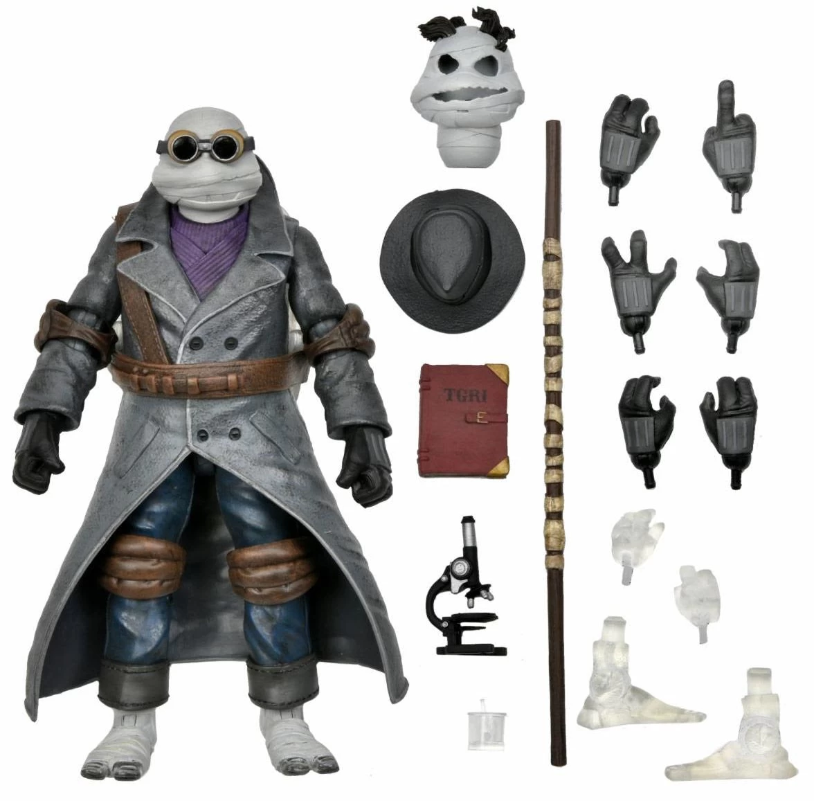 Universal Monsters X Teenage Mutant Ninja Turtles - 7" Scale Action Figure: Ultimate Donatello As The Invisible Man 3 Universal Monsters X Teenage Mutant Ninja Turtles - 7" Scale Action Figure: Ultimate Donatello As The Invisible Man