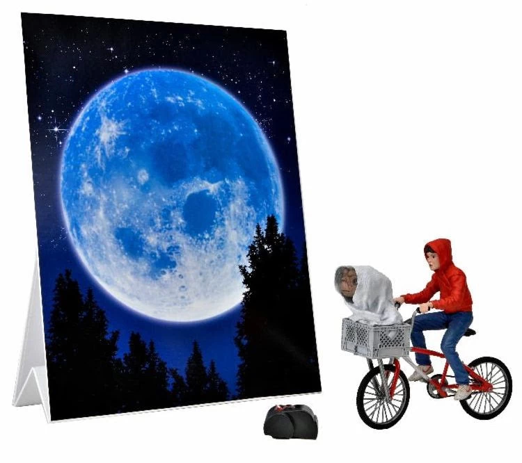 E.T. The Extra-Terrestrial 40th Anniversary: 7" Scale Action Figure - Elliott & E.T. On Bicycle 3 E.T. The Extra-Terrestrial 40th Anniversary: 7" Scale Action Figure - Elliott & E.T. On Bicycle