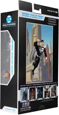 DC Multiverse Animated - Superman: The Animated Series: Black Suit Superman -Trendy Toy Store 3995736 2740368