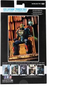 DC Multiverse: Justice League: The Darkseid War - Lex Luthor Power Suit (Blue) With Throne -Trendy Toy Store 3997482 2742068
