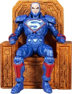 DC Multiverse: Justice League: The Darkseid War - Lex Luthor Power Suit (Blue) With Throne -Trendy Toy Store 3997482 2742074