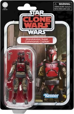Star Wars The Vintage Collection 3.75" - The Clone Wars: Mandalorian Super Commando Captain (VC #246)
