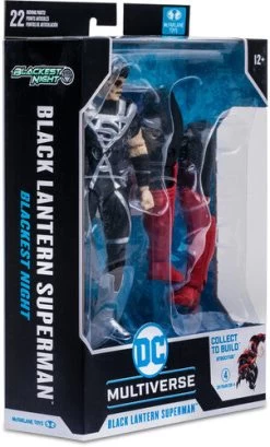 DC Multiverse: Blackest Night (Atrocitus CTB) - Black Lantern Superman -Trendy Toy Store 4089974 2827498