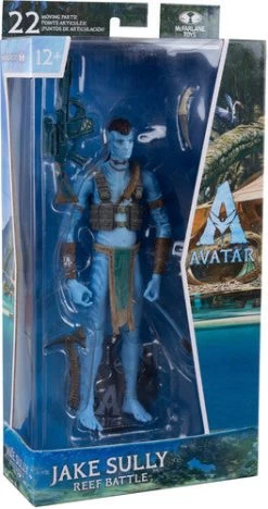 Avatar: The Way Of Water - 7" Action Figure - Jake Sully (Reef Battle) -Trendy Toy Store 4121294 2903749