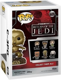 Funko POP! Star Wars: Return Of The Jedi 40th Anniversary - C-3PO [#609] -Trendy Toy Store 4135282 2945313