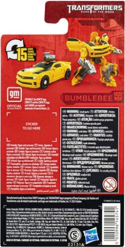 Transformers Studio Series: Transformers: Dark Of The Moon: Core - Bumblebee -Trendy Toy Store 4208628 2983325