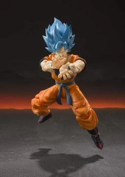 S.H.Figuarts - Dragon Ball Super: Super Saiyan God Super Saiyan Goku -Trendy Toy Store 61y4svpANuL. SL1376