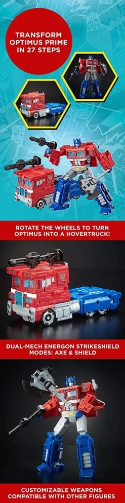 Transformers Generations Voyagers War For Cybertron: Siege - Optimus Prime 22 Transformers Generations Voyagers War For Cybertron: Siege - Optimus Prime -Trendy Toy Store 711seIH0OsL. AC SL1500