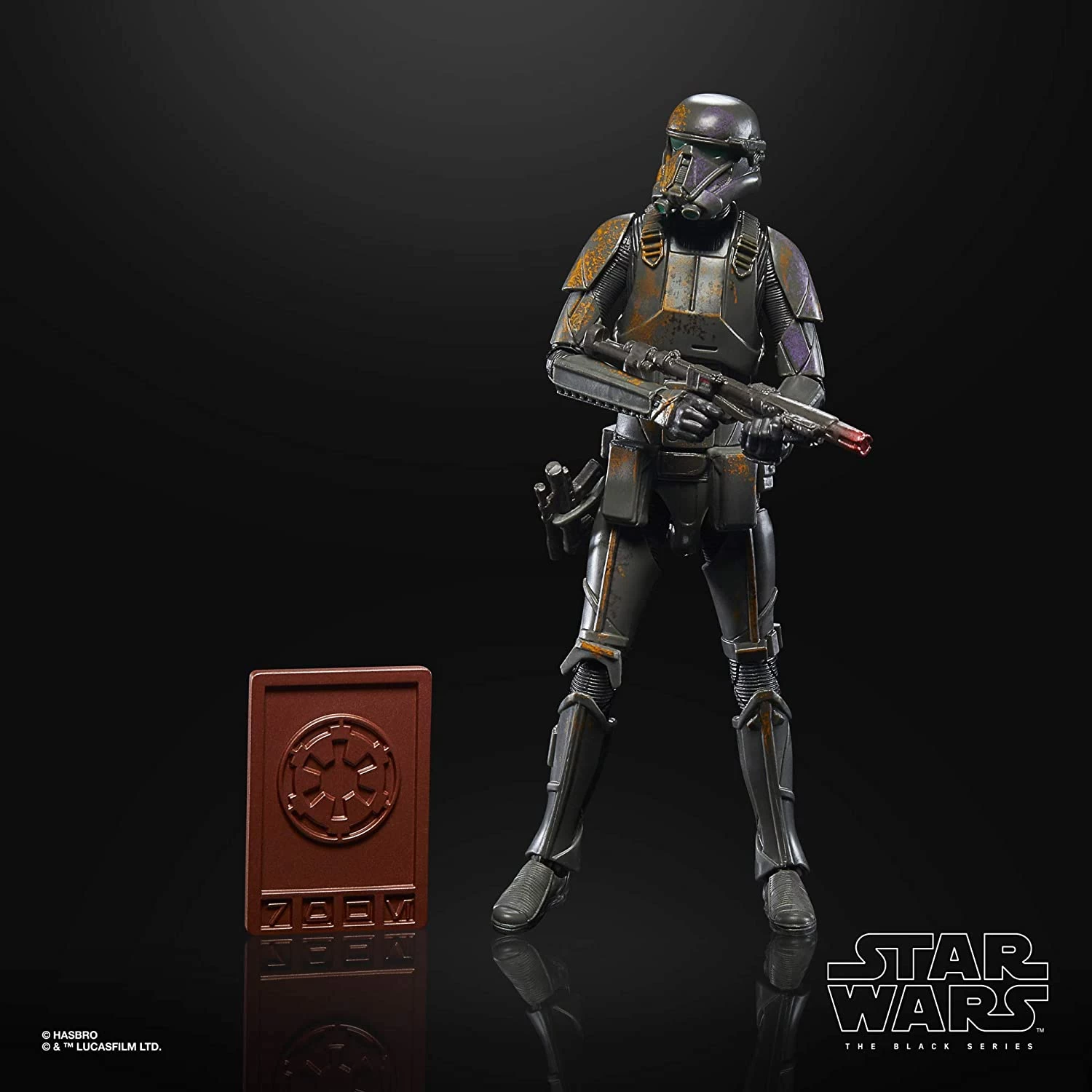 Star Wars The Black Series 6" : The Mandalorian - Imperial Death Trooper (Credit Collection) 6 Star Wars The Black Series 6" : The Mandalorian - Imperial Death Trooper (Credit Collection) - Image 4