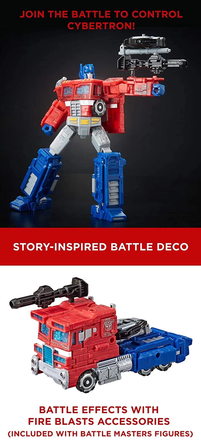 Transformers Generations Voyagers War For Cybertron: Siege - Optimus Prime 7 Transformers Generations Voyagers War For Cybertron: Siege - Optimus Prime - Image 5