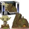 Funko POP! Town Star Wars - The Empire Strikes Back 40th: Dagobah Yoda With Hut [#11]