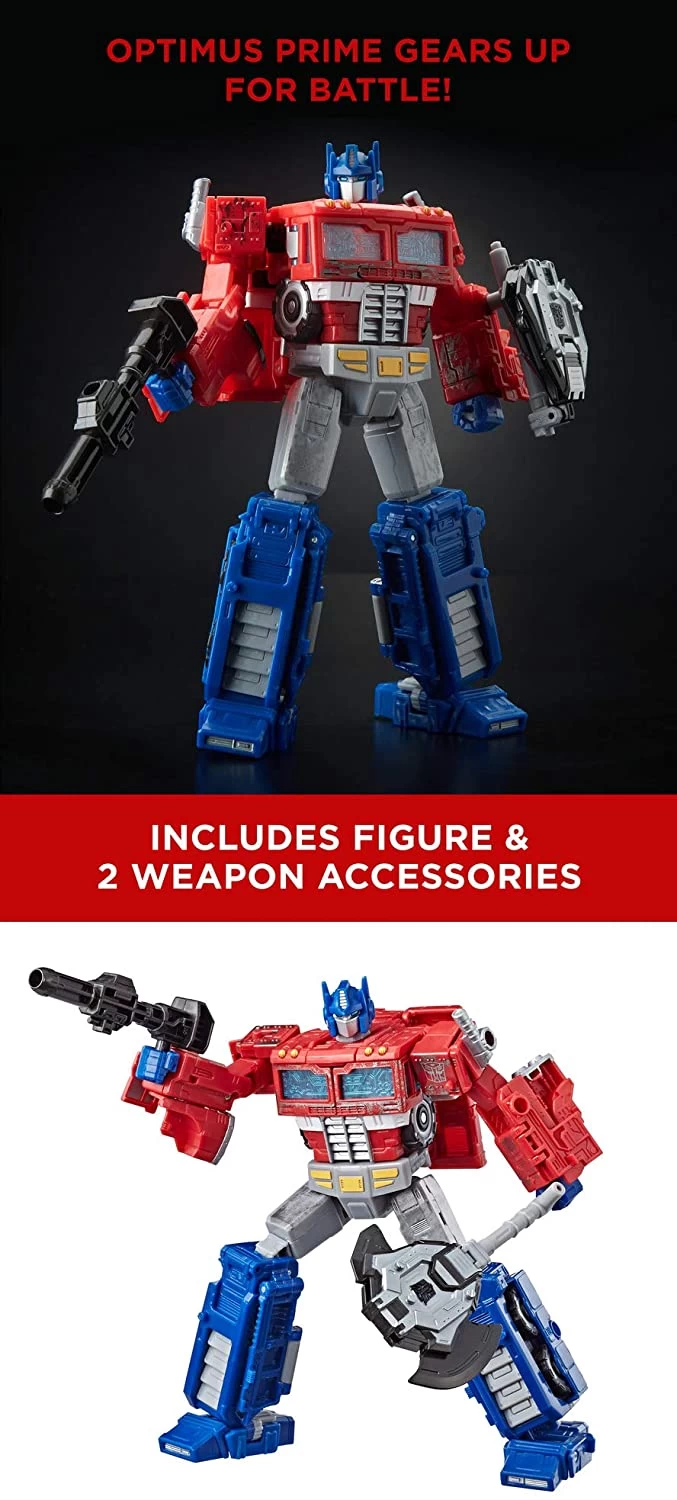 Transformers Generations Voyagers War For Cybertron: Siege - Optimus Prime 8 Transformers Generations Voyagers War For Cybertron: Siege - Optimus Prime - Image 6