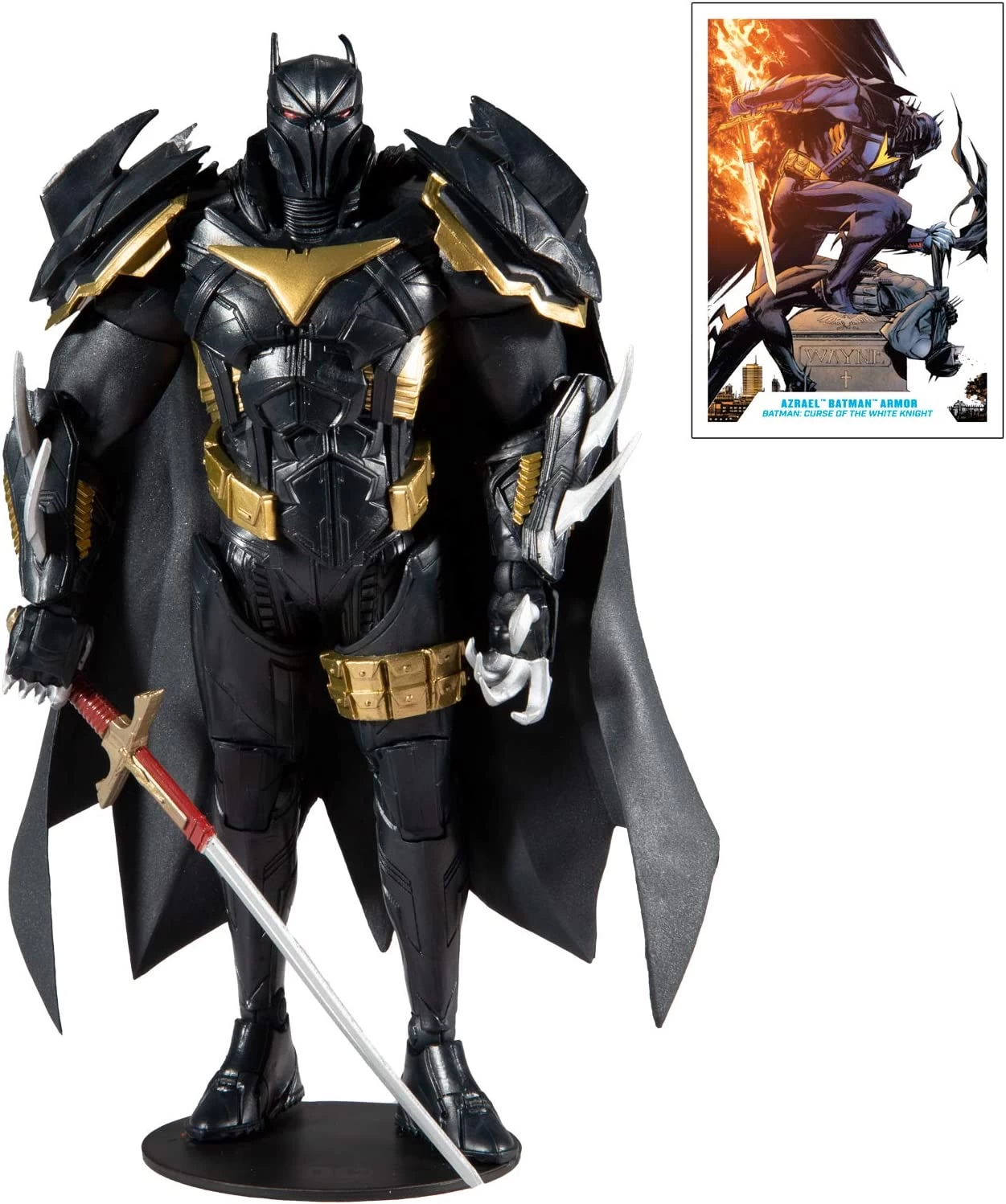 DC Multiverse - Batman: White Knight - Azrael (Batman Armor) 4 DC Multiverse - Batman: White Knight - Azrael (Batman Armor) - Image 2