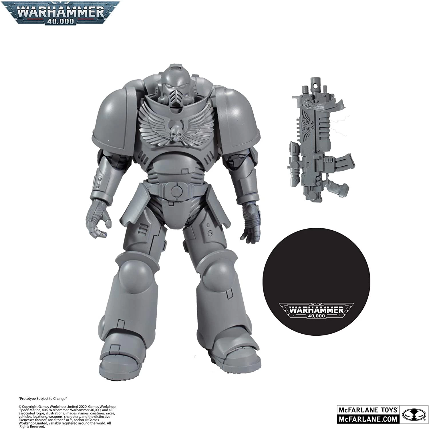 McFarlane: Warhammer 40,000 - Ultramarines Primaris Assault Intercessor Space Marine (Artist Proof) 7 McFarlane: Warhammer 40,000 - Ultramarines Primaris Assault Intercessor Space Marine (Artist Proof) - Image 5