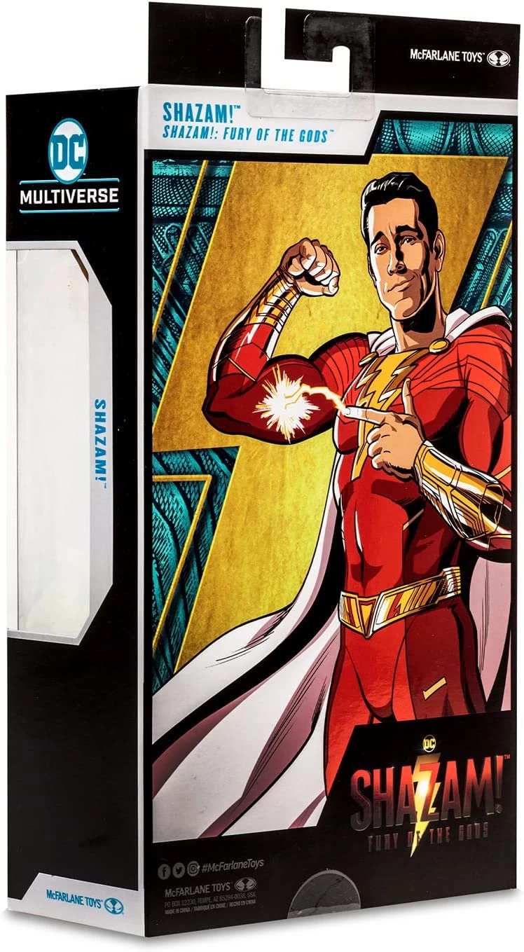 DC Multiverse: Shazam! Fury Of The Gods 7" Action Figure - Shazam! 12 DC Multiverse: Shazam! Fury Of The Gods 7" Action Figure - Shazam! - Image 10