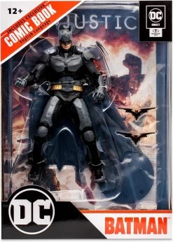 DC Direct Page Punchers: 7" Figure With Injustice 2 Comic - Batman