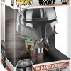 Funko POP! 10" Star Wars: The Mandalorian - The Mandalorian With The Child [#380] -Trendy Toy Store 81AV9Cc 3QL. AC SL1500
