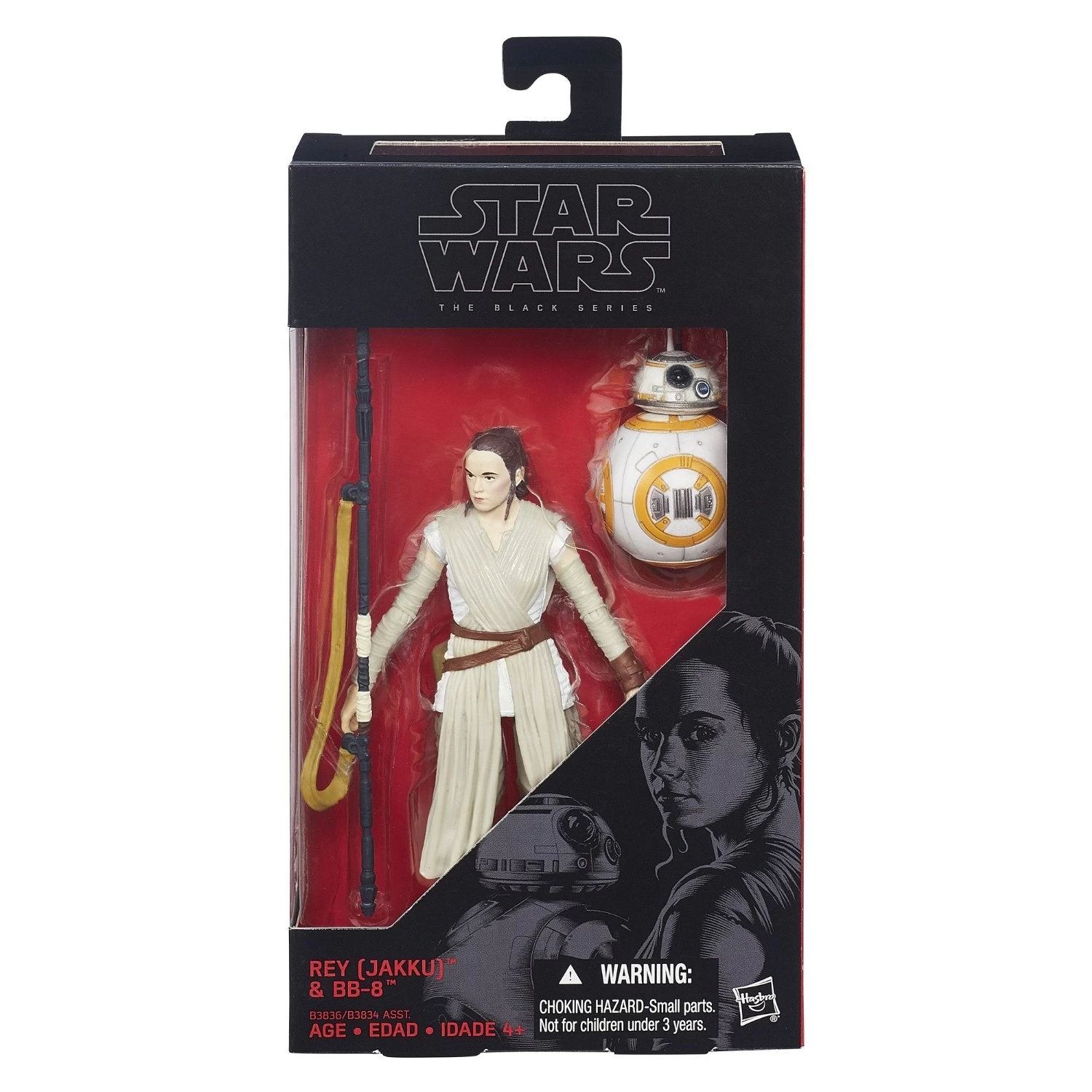 Star Wars Black Series 6" : Episode VII - Rey (Jakku) & BB-8 3 Star Wars Black Series 6" : Episode VII - Rey (Jakku) & BB-8