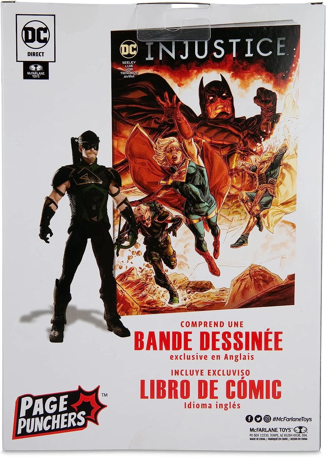 DC Direct Page Punchers: 7" Figure With Injustice 2 Comic - Green Arrow 14 DC Direct Page Punchers: 7" Figure With Injustice 2 Comic - Green Arrow - Image 12