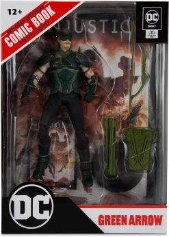 DC Direct Page Punchers: 7" Figure With Injustice 2 Comic - Green Arrow