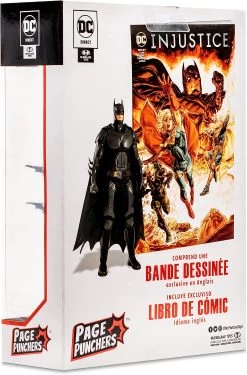 DC Direct Page Punchers: 7" Figure With Injustice 2 Comic - Batman -Trendy Toy Store 81MaLCb D4L. AC SL1500
