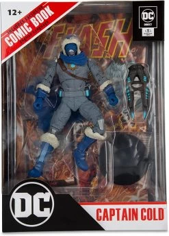 DC Direct Page Punchers: 7" Figure With Flash Comic - Captain Cold