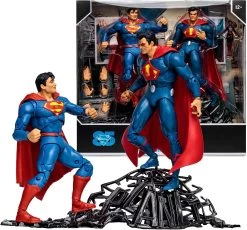 DC Multiverse 2-Pack: Superman 85th Anniversary - Superman Vs Superman Of Earth-3 (Ultraman) With Atomica -Trendy Toy Store 81Yh rV4dxL. AC SL1500