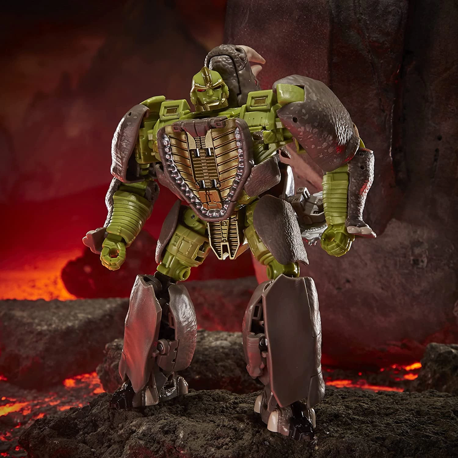 Transformers Generations War For Cybertron: Kingdom: Voyager - Rhinox (WFC-K27) 7 Transformers Generations War For Cybertron: Kingdom: Voyager - Rhinox (WFC-K27) - Image 5