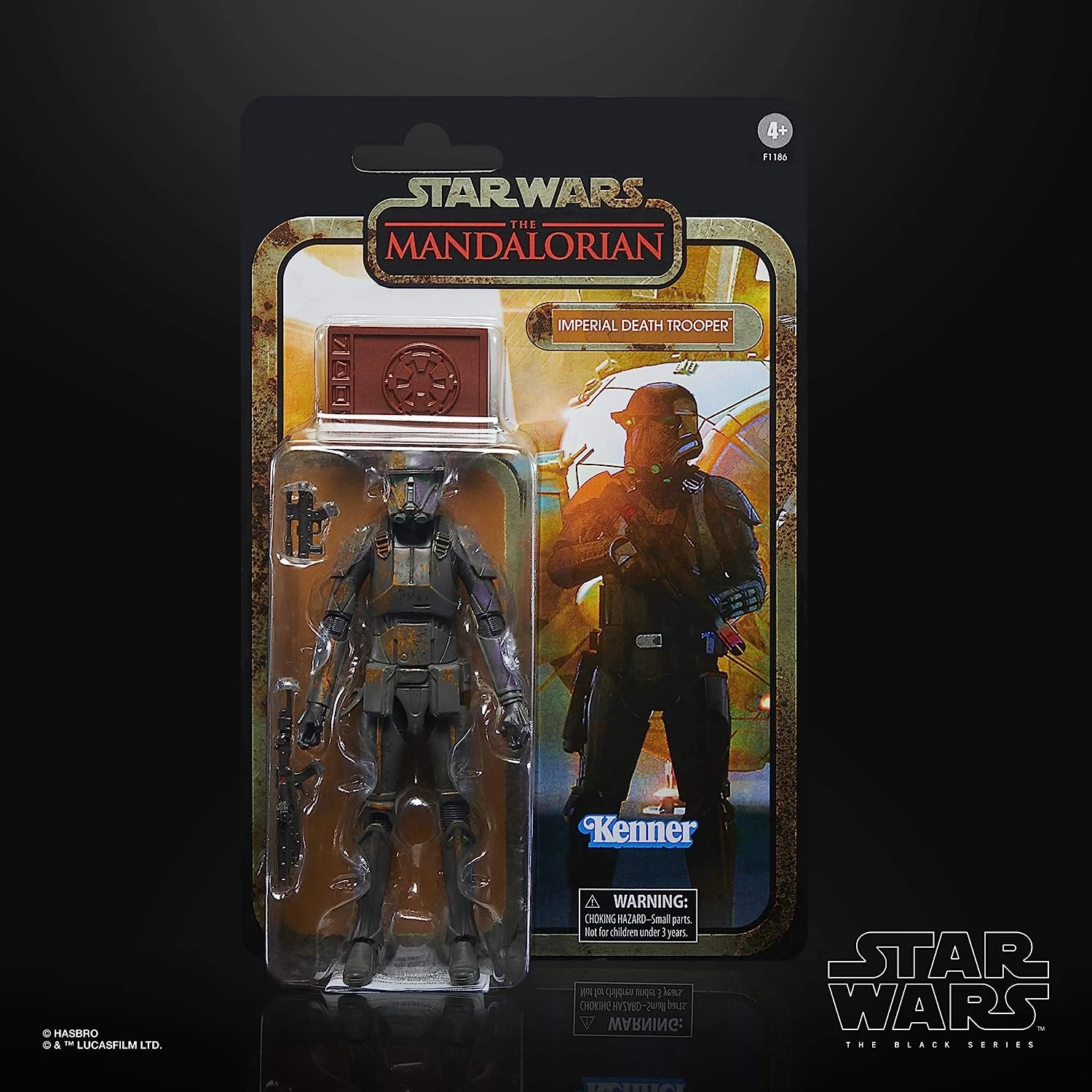 Star Wars The Black Series 6" : The Mandalorian - Imperial Death Trooper (Credit Collection) 8 Star Wars The Black Series 6" : The Mandalorian - Imperial Death Trooper (Credit Collection) - Image 6