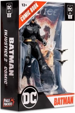 DC Direct Page Punchers: 7" Figure With Injustice 2 Comic - Batman -Trendy Toy Store 81nnKC9udSL. AC SL1500