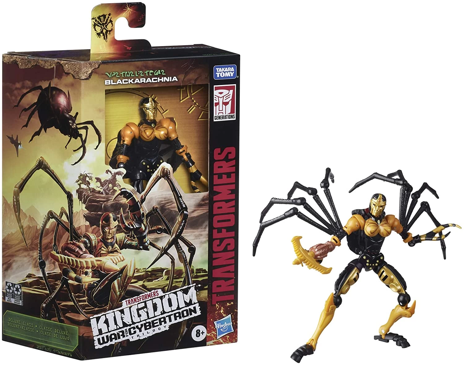 Transformers Generations War For Cybertron: Kingdom: Deluxe - Blackarachnia (WFC-K5) 13 Transformers Generations War For Cybertron: Kingdom: Deluxe - Blackarachnia (WFC-K5) - Image 11