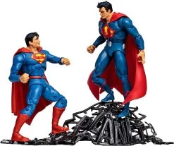 DC Multiverse 2-Pack: Superman 85th Anniversary - Superman Vs Superman Of Earth-3 (Ultraman) With Atomica -Trendy Toy Store 81rJnJR9RLL. AC SL1500