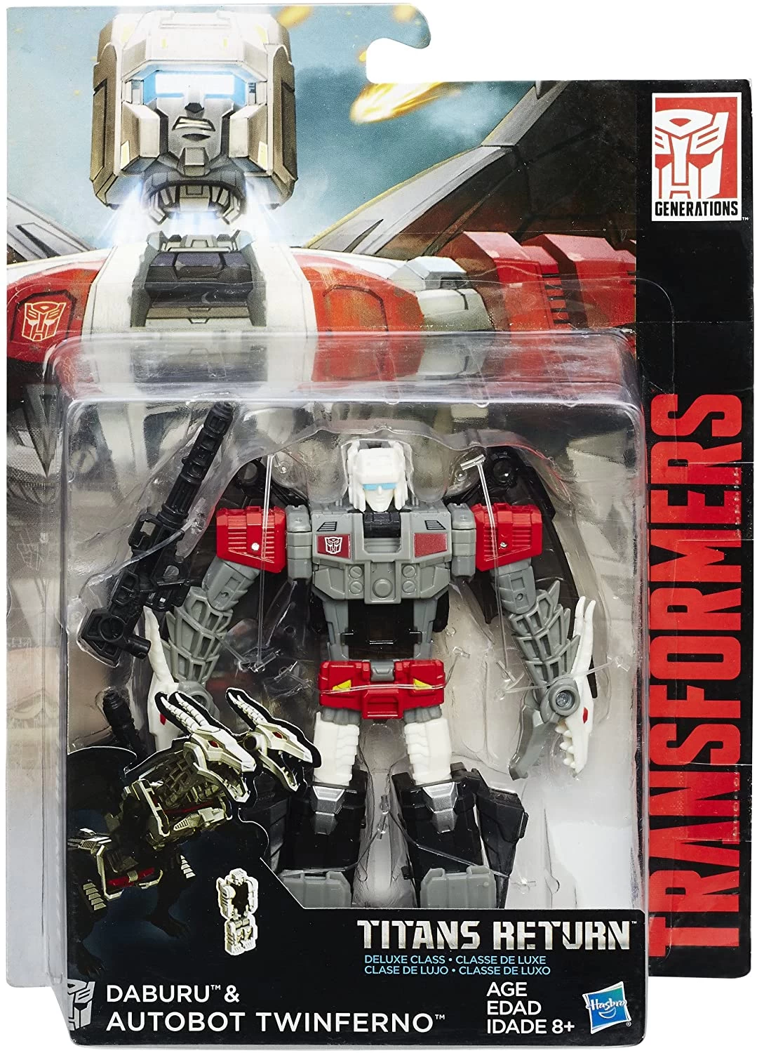 Transformers Generations Deluxe Titans Return : Twinferno 3 Transformers Generations Deluxe Titans Return : Twinferno