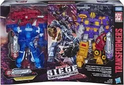 Transformers Generations Deluxe War For Cybertron: Siege: Fan-Vote Battle 3 Pack - Holo Mirage, Powerdasher Aragon And Decepticon Impactor