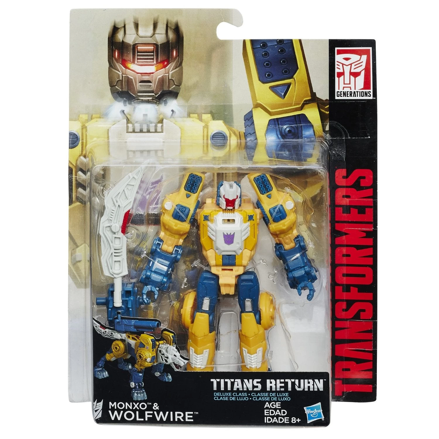Transformers Generations Deluxe Titans Return : Wolfwire 3 Transformers Generations Deluxe Titans Return : Wolfwire