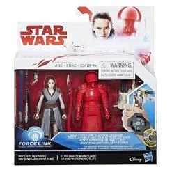 Star Wars Episode VIII The Last Jedi : 3.75" 2-Pack : Rey (Jedi Training) & Elite Praetorian Guard)