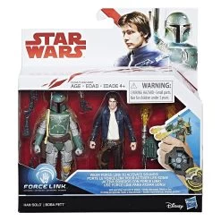 Star Wars Episode VIII The Last Jedi : 3.75" 2-Pack : Han Solo & Boba Fett