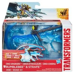 Transformers Age Of Extinction Dino Sparkers : Bumblebee & Strafe
