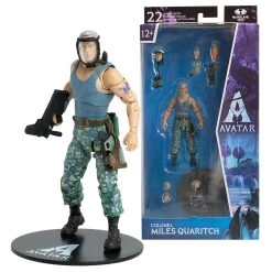 Avatar: 7" Action Figure - Colonel Miles Quaritch -Trendy Toy Store Colonel Miles Quaritch 41682