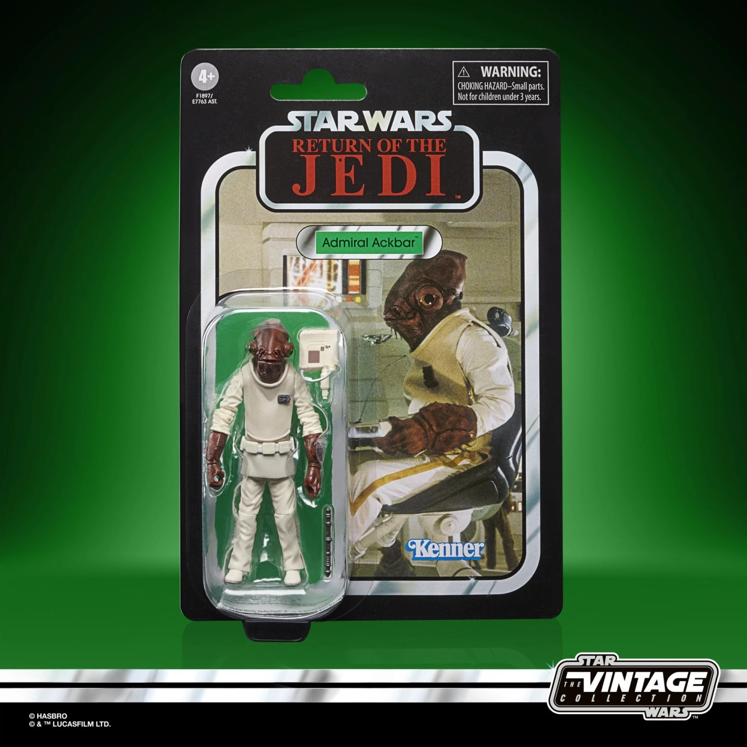 Star Wars The Vintage Collection 3.75" - Return Of The Jedi: Admiral Ackbar (VC #22) 4 Star Wars The Vintage Collection 3.75" - Return Of The Jedi: Admiral Ackbar (VC #22) - Image 2