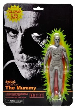 Universal Monsters: 7" Scale Action Figure: Retro Glow In The Dark - The Mummy