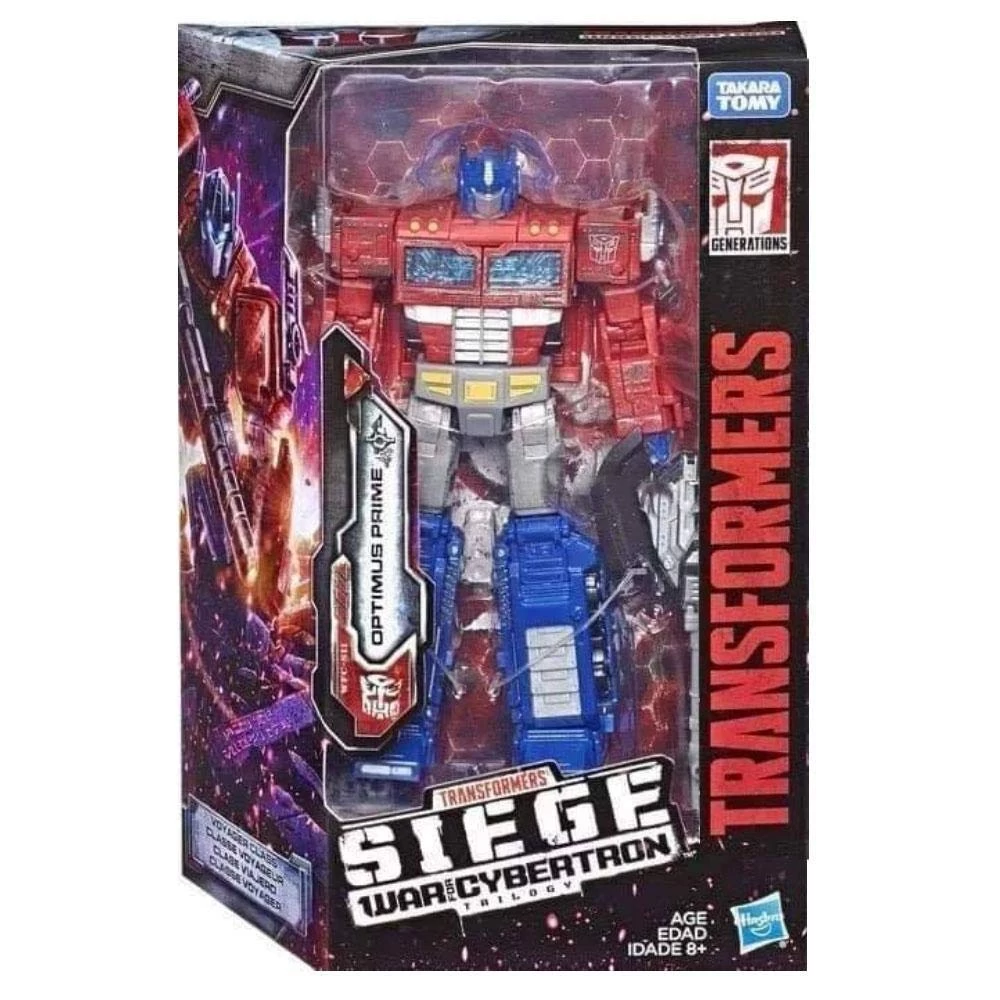 Transformers Generations Voyagers War For Cybertron: Siege - Optimus Prime 3 Transformers Generations Voyagers War For Cybertron: Siege - Optimus Prime