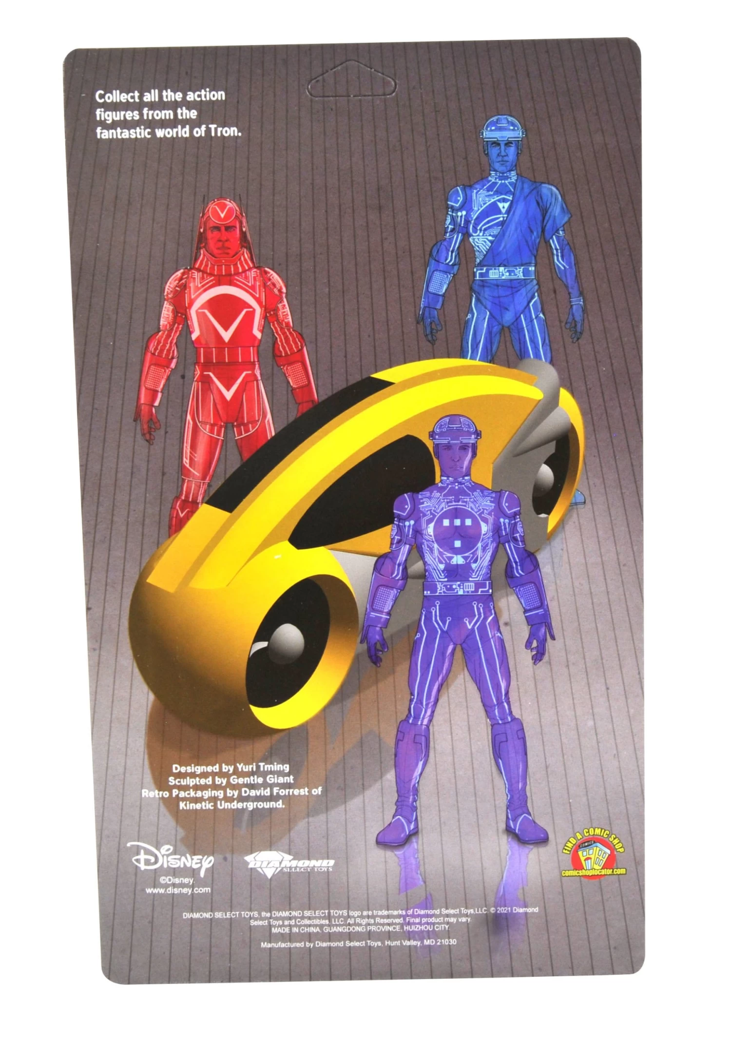Diamond Select SDCC 2021: Tron - Tron, Sark And Flynn Box Set 12 Diamond Select SDCC 2021: Tron - Tron, Sark And Flynn Box Set - Image 10