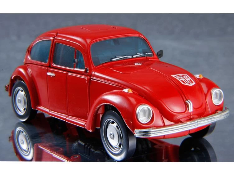 Transformers Masterpiece : MP-21R Red Bumblebee (Bumble) With Coin 4 Transformers Masterpiece : MP-21R Red Bumblebee (Bumble) With Coin - Image 2