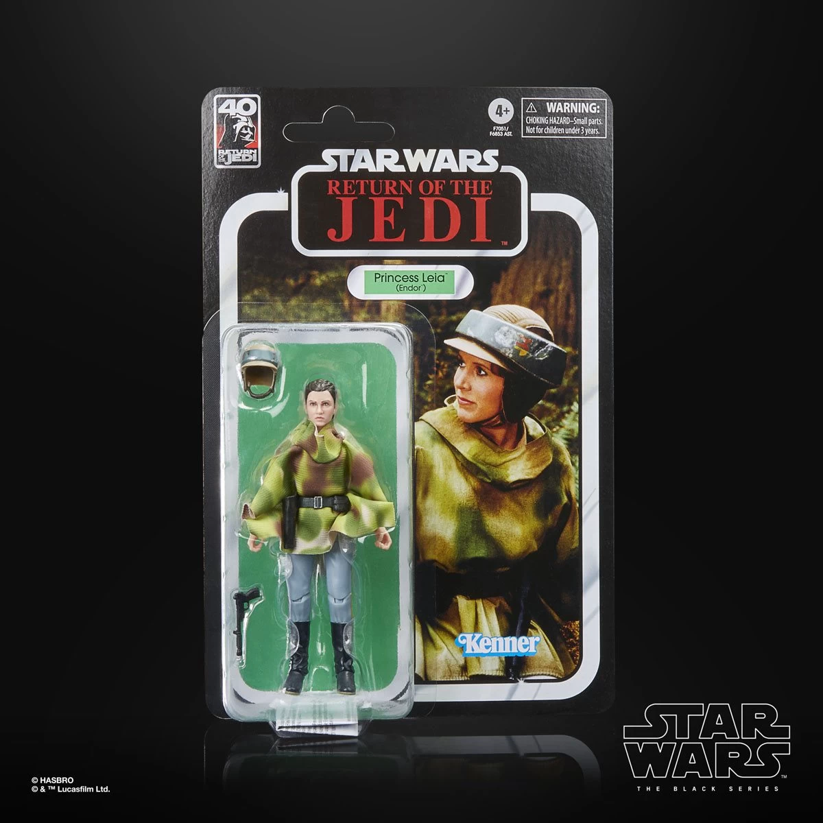 Star Wars Black Series 6" : Return Of The Jedi: 40th Anniversary - Princess Leia (Endor) 16 Star Wars Black Series 6" : Return Of The Jedi: 40th Anniversary - Princess Leia (Endor) - Image 14