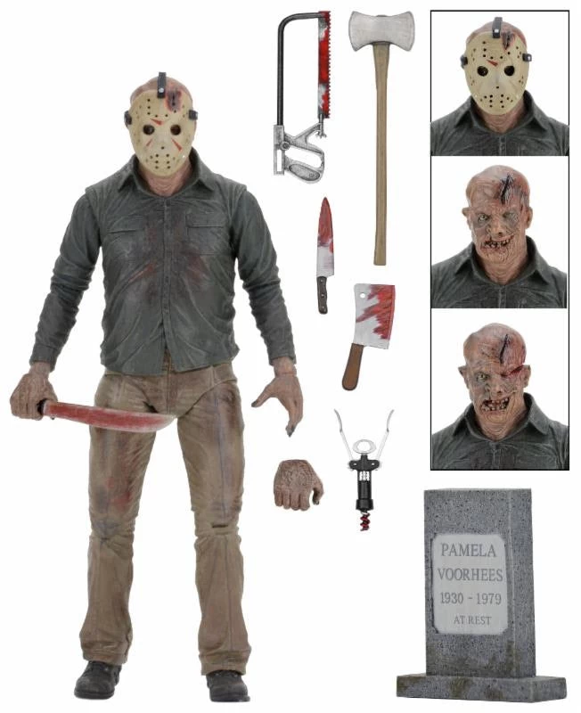Friday The 13th - 7" Scale Action Figure : Ultimate Part 4 (The Final Chapter) Jason 3 Friday The 13th - 7" Scale Action Figure : Ultimate Part 4 (The Final Chapter) Jason