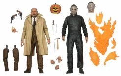 Halloween 2 - 7" Scale Action Figure: Ultimate Michael Myers & Dr Loomis 2-Pack
