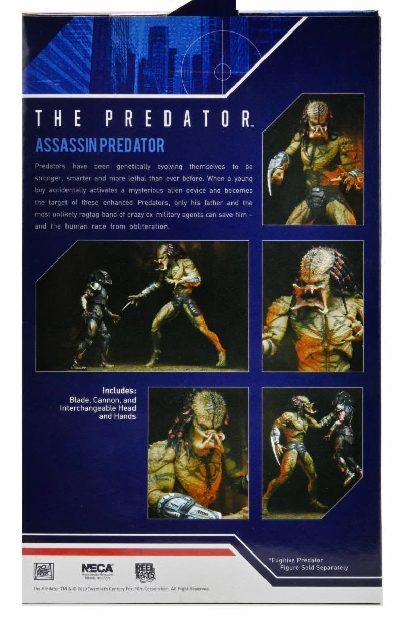 Predator (2018): 7" Scale Action Figure - Deluxe Ultimate Assassin Predator (Unarmored) 9 Predator (2018): 7" Scale Action Figure - Deluxe Ultimate Assassin Predator (Unarmored) - Image 7