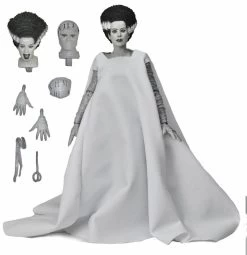 Universal Monsters: 7" Scale Action Figure - Ultimate Bride Of Frankenstein (Black & White)